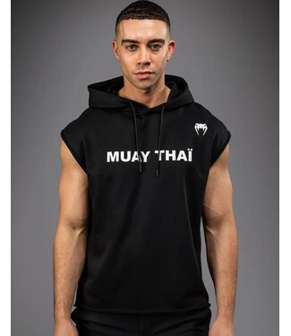 Venum Venum Muay Thai VT Sleeveless Hoodies Black White