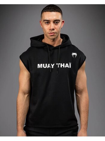 Venum Venum Muay Thai VT Mouwloze Hoodies Zwart Wit