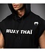 Venum Muay Thai VT Ärmellose Hoodies Schwarz Weiß