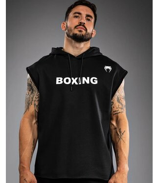 Venum Venum Boxing VT Mouwloze Hoodies Zwart Wit