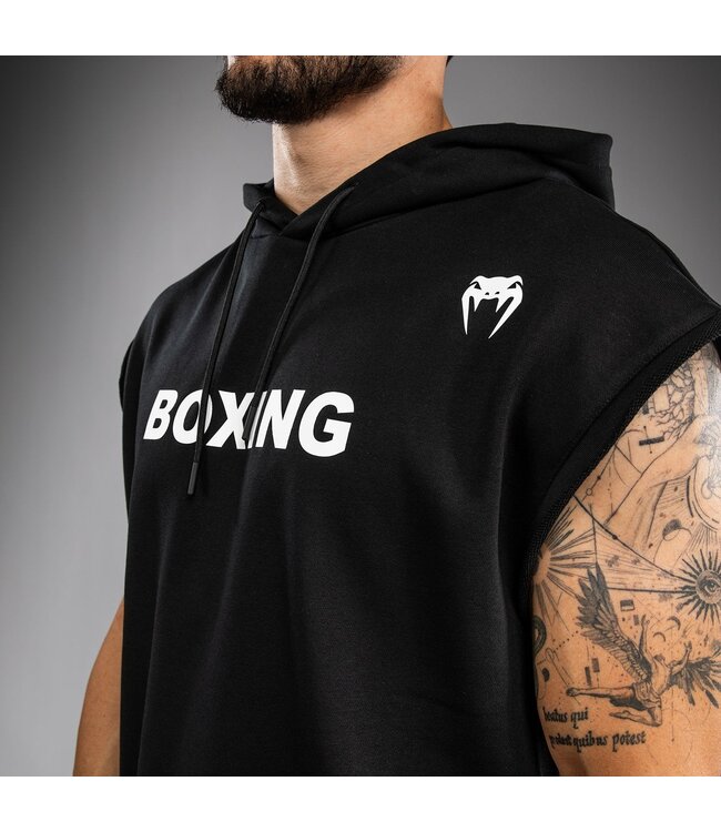 Venum Boxing VT Ärmellose Hoodies Schwarz Weiß