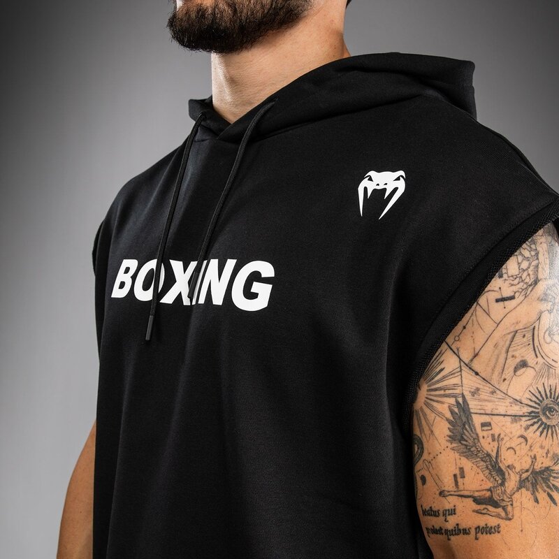 Venum Venum Boxing VT Ärmellose Hoodies Schwarz Weiß