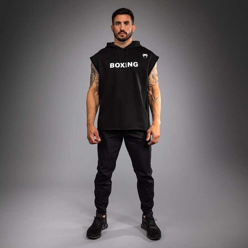 Venum Venum Boxing VT Ärmellose Hoodies Schwarz Weiß