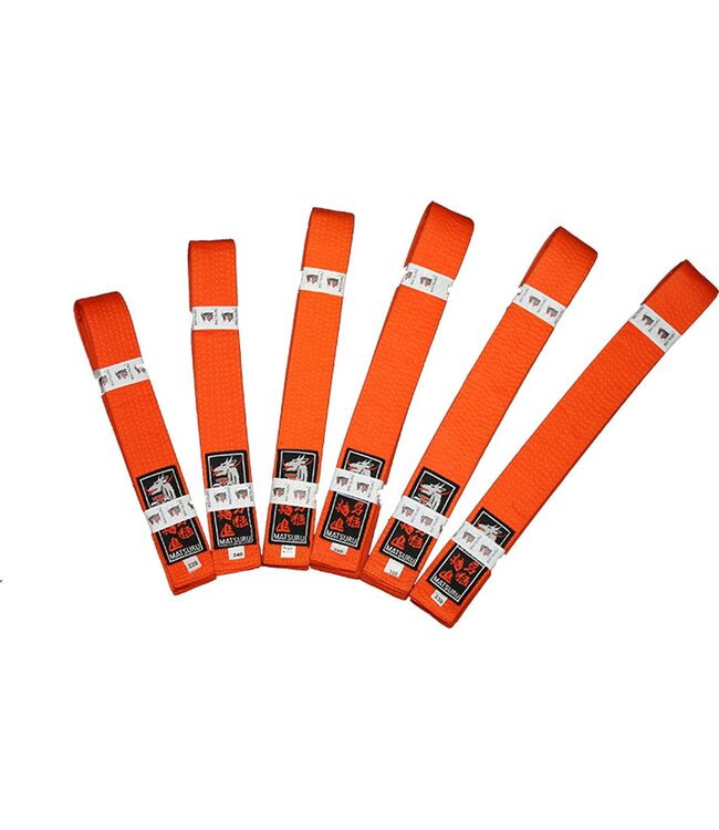 Matsuru Matsuru Budoband Orange Judo Karate
