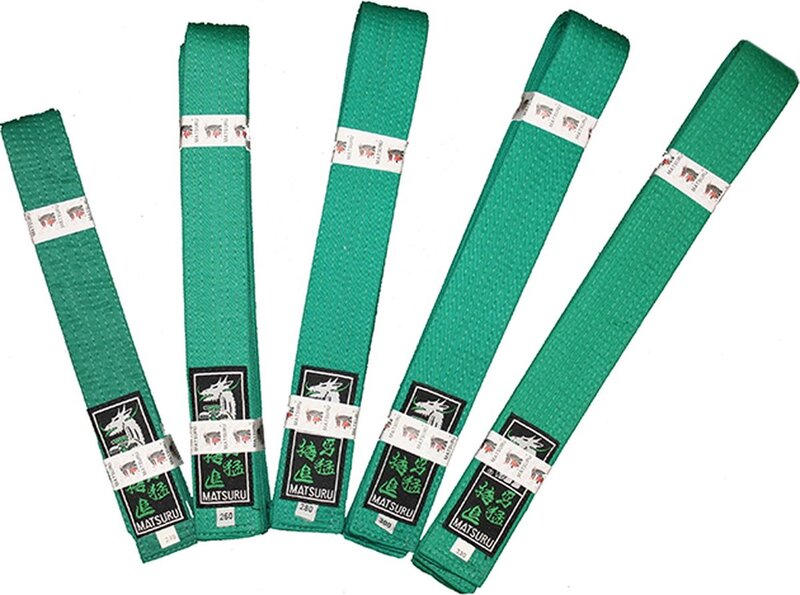 Matsuru Matsuru Budoband Groen Judo Karate