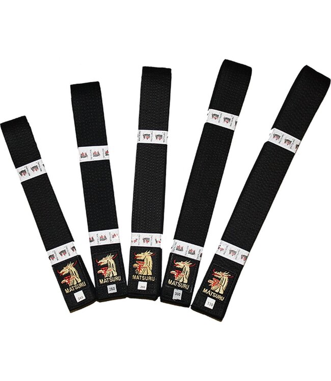 Matsuru Matsuru Budoband Black Judo Karate