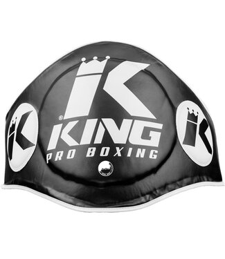 King Pro Boxing King Pro Boxing Bauchschutz KPB/BP Schwarz Weiß