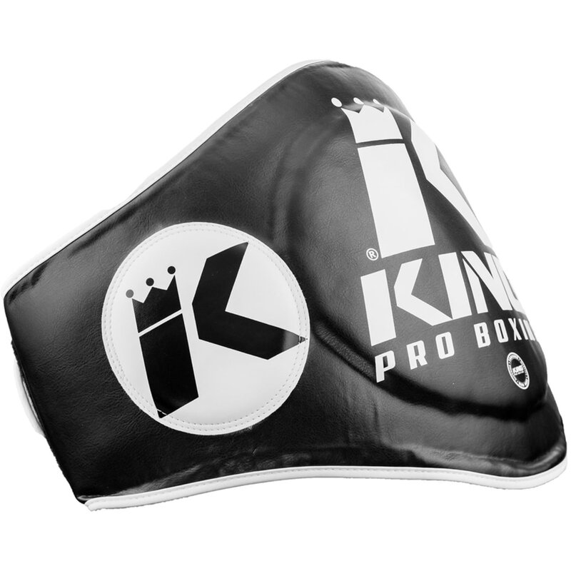 King Pro Boxing King Pro Boxing Belly Pad Bescherming KPB/BP Zwart Wit