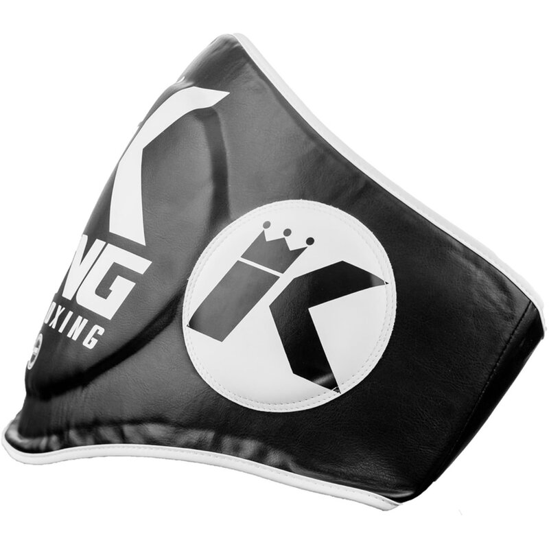 King Pro Boxing King Pro Boxing Belly Pad Bescherming KPB/BP Zwart Wit