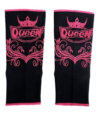 Queen Queen Ankle Guards AG Pro Black Pink