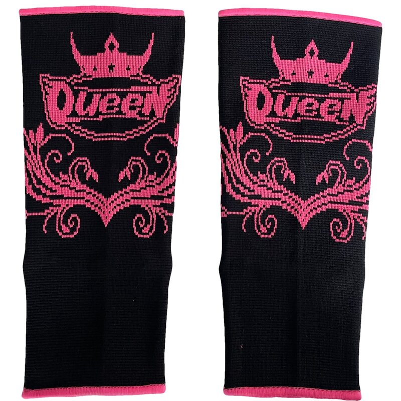 Queen Queen Ankle Guards AG Pro Black Pink