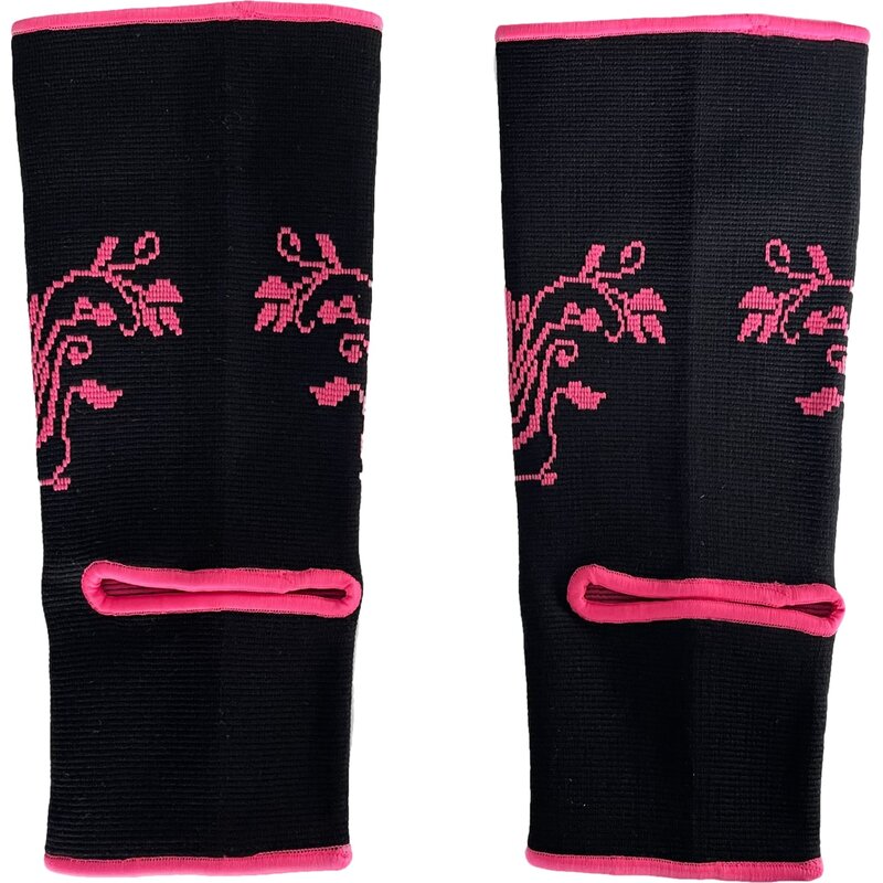 Queen Queen Ankle Guards AG Pro Black Pink