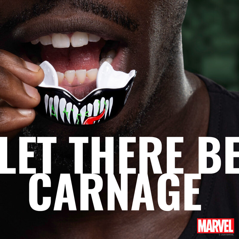 SAFEJAWZ SAFEJAWZ Marvel Venom Mondbeschermer Bitje Volwassene