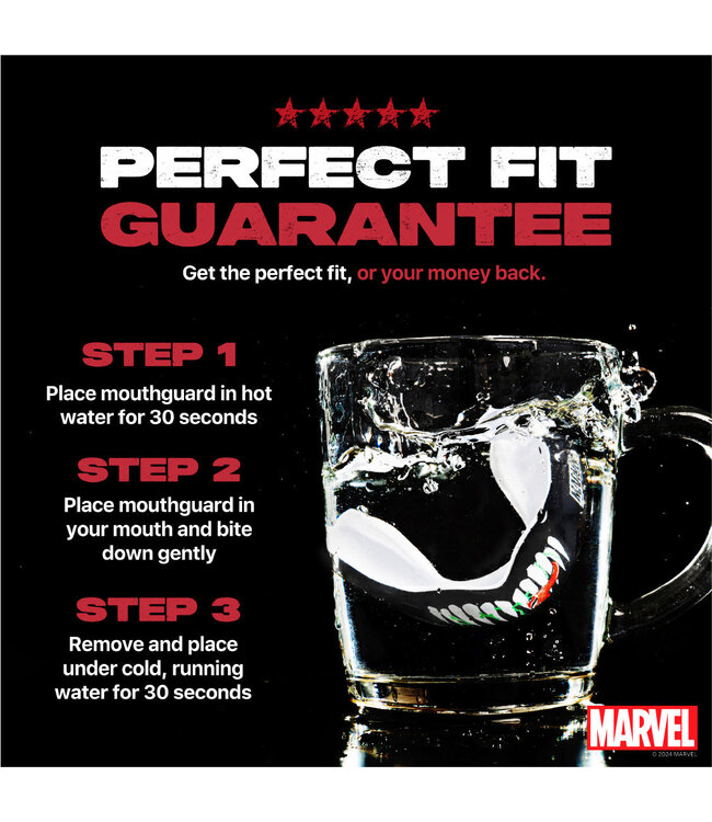 SAFEJAWZ Marvel Venom Mouthguard Adults