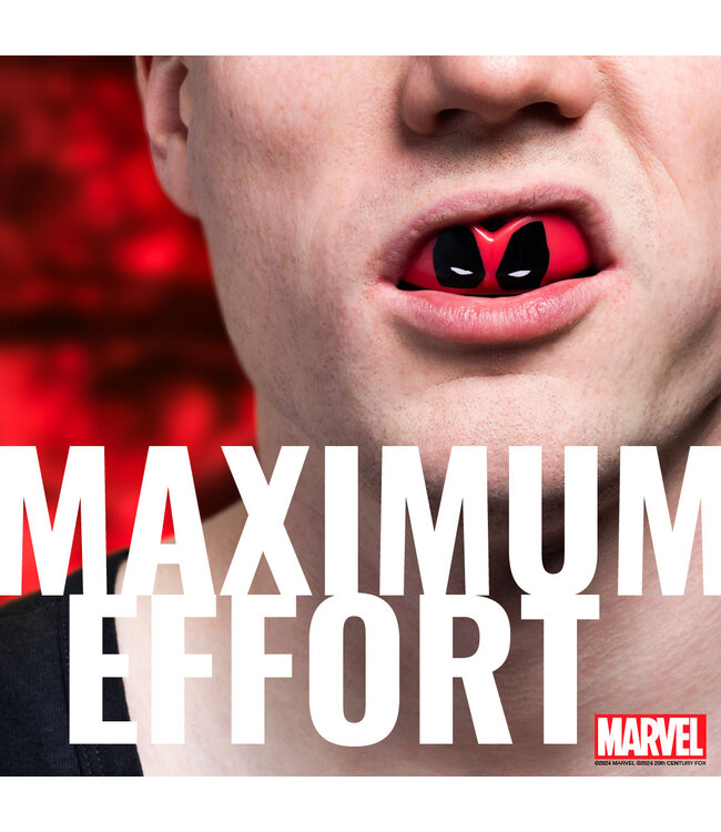 SAFEJAWZ Marvel Deadpool Mondbeschermer Volwassenen