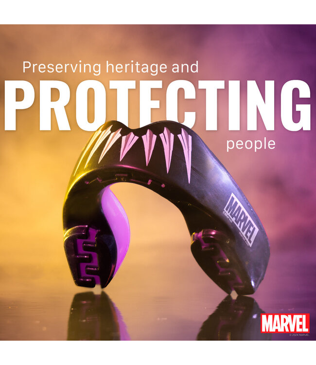 SAFEJAWZ SAFEJAWZ Marvel Black Panther Mondbeschermer Bitje Volwassenen