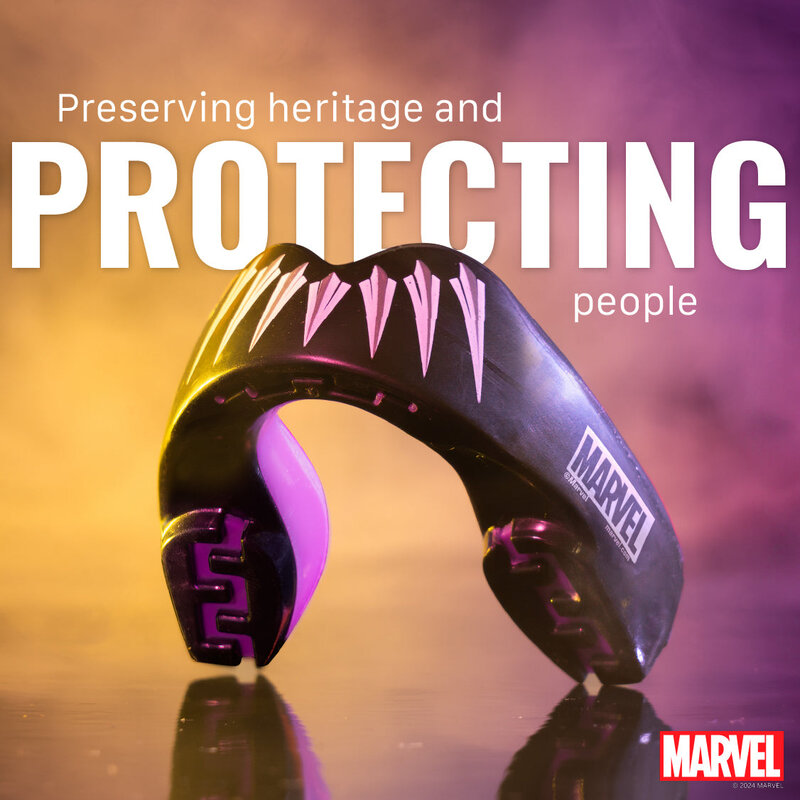 SAFEJAWZ SAFEJAWZ Marvel Black Panther Mondbeschermer Bitje Volwassenen