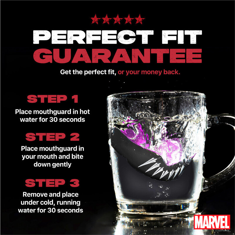 SAFEJAWZ SAFEJAWZ Marvel Black Panther Mondbeschermer Bitje Volwassenen