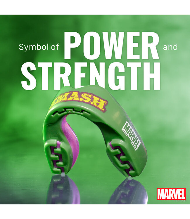 SAFEJAWZ Marvel The Hulk Mundschutz Erwachsene