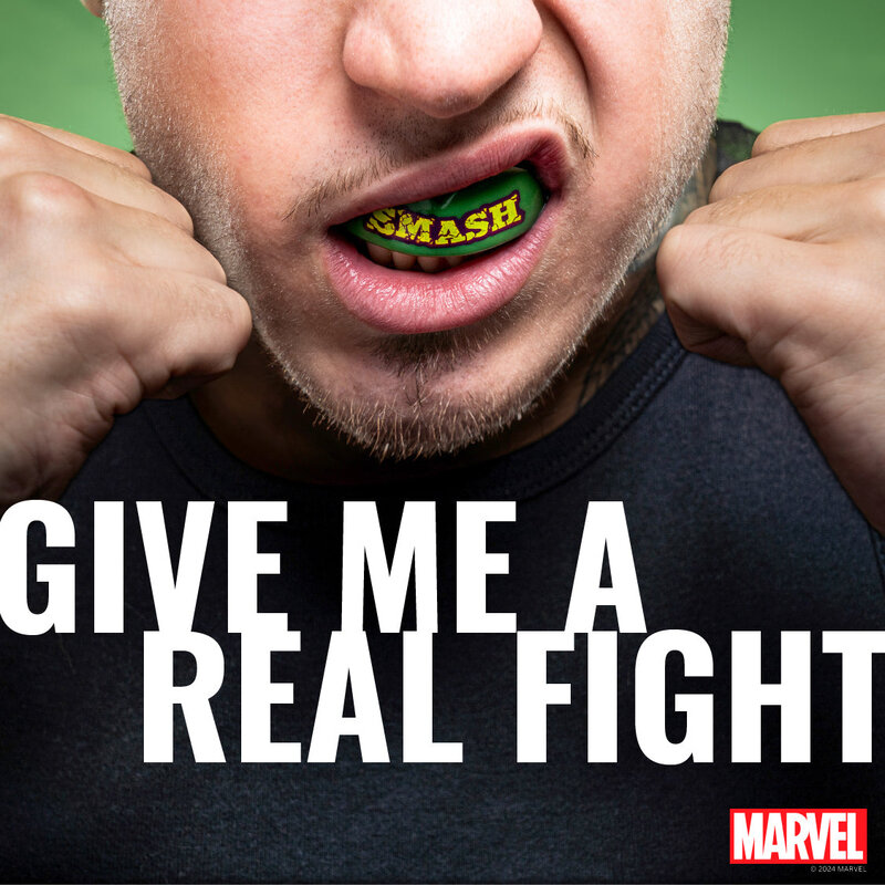SAFEJAWZ SAFEJAWZ Marvel The Hulk Mondbitje Volwassenen