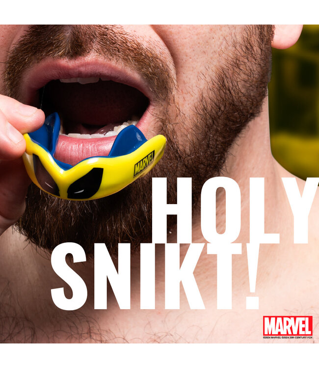 SAFEJAWZ Marvel Wolverine Mondbeschermer Volwassenen