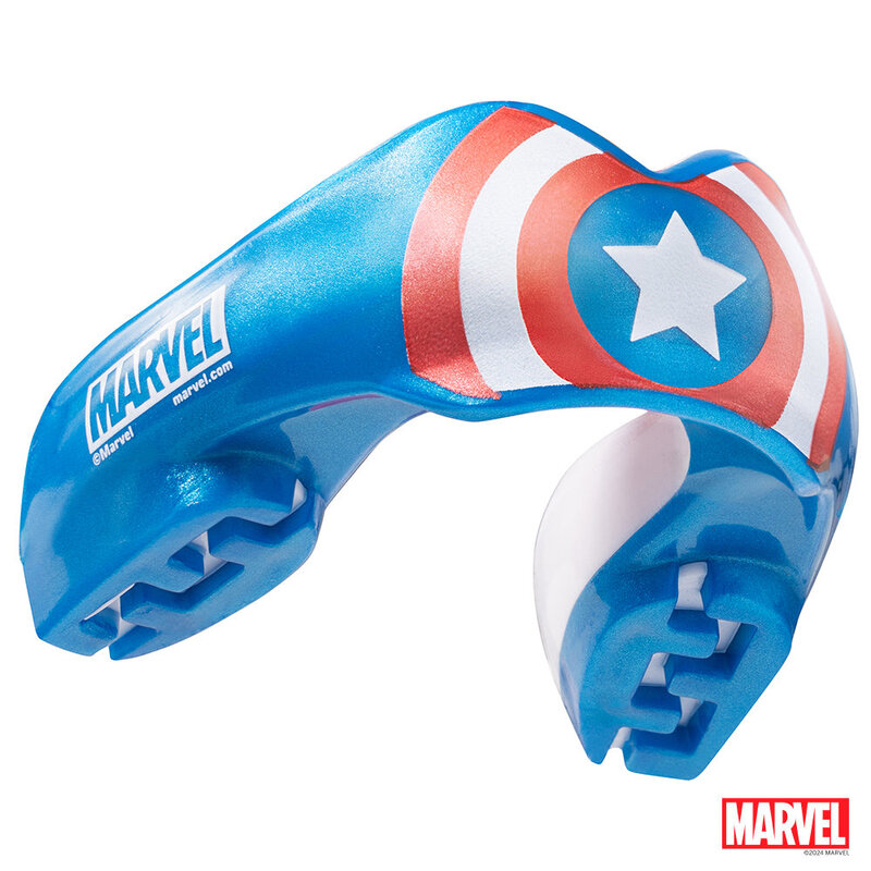 SAFEJAWZ SAFEJAWZ Marvel Ortho Captain America Mundschutz-Zahnspange