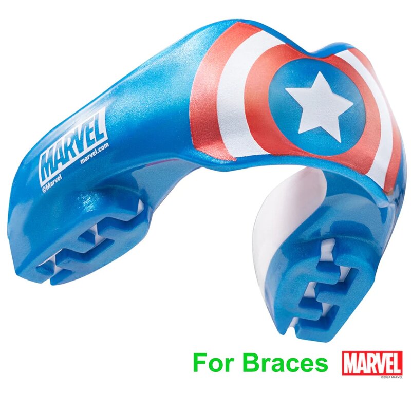 SAFEJAWZ SAFEJAWZ Marvel Ortho Captain America Mundschutz-Zahnspange