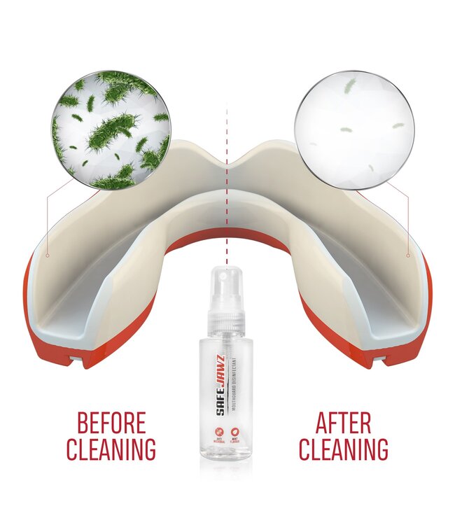 SAFEJAWZ Mint Flavoured Mouthguard Disinfectant Spray 50ml