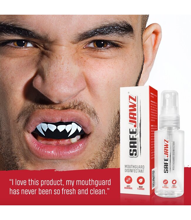 SAFEJAWZ Mundschutz Desinfektionsspray mit Minzgeschmack, 50 ml