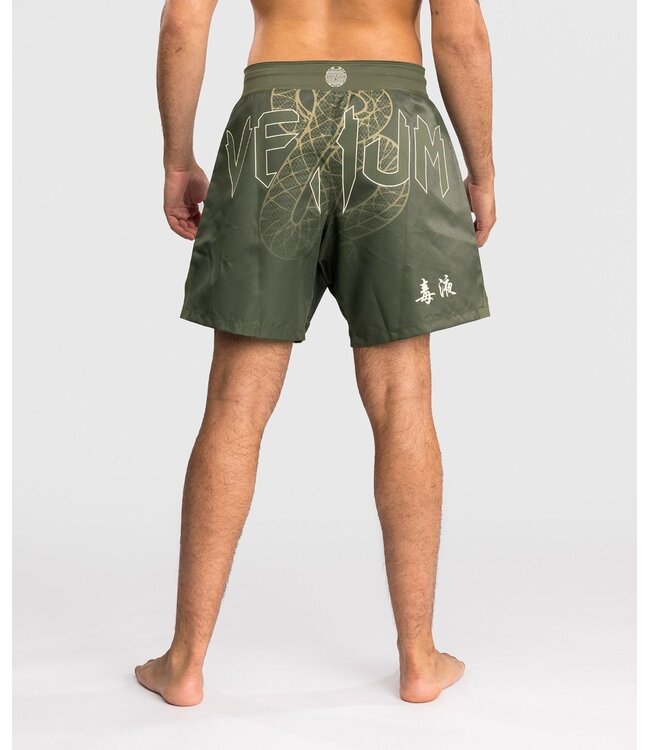 Venum Serpenti Fightshorts Khaki Bronze Ivory - MMA & Kickboxing