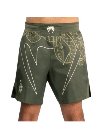 Venum Venum Serpenti Fightshorts Kaki Brons Ivoor