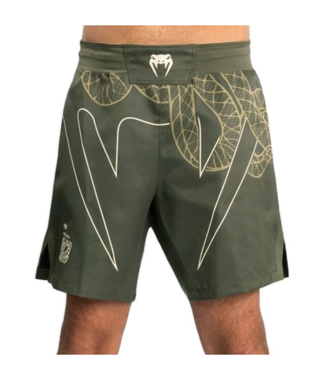 Venum Serpenti Fightshorts Khaki Bronze Ivory