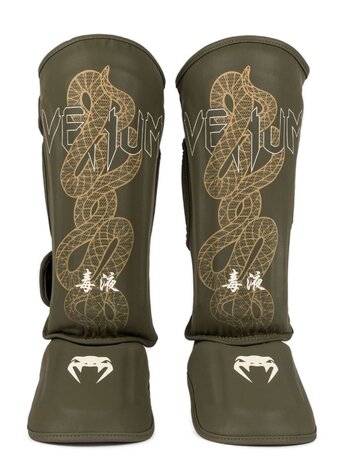 Venum Venum Serpenti Schienbeinschoner Khaki Bronze Elfenbein