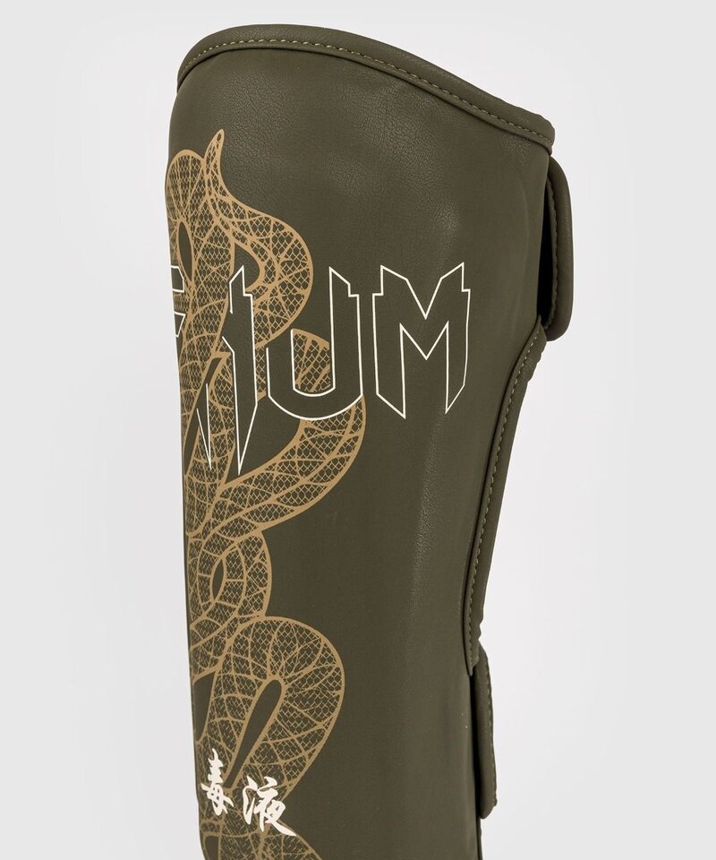 Venum Venum Serpenti Schienbeinschoner Khaki Bronze Elfenbein