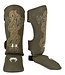 Venum Serpenti Shin Guards Khaki Bronze Ivory