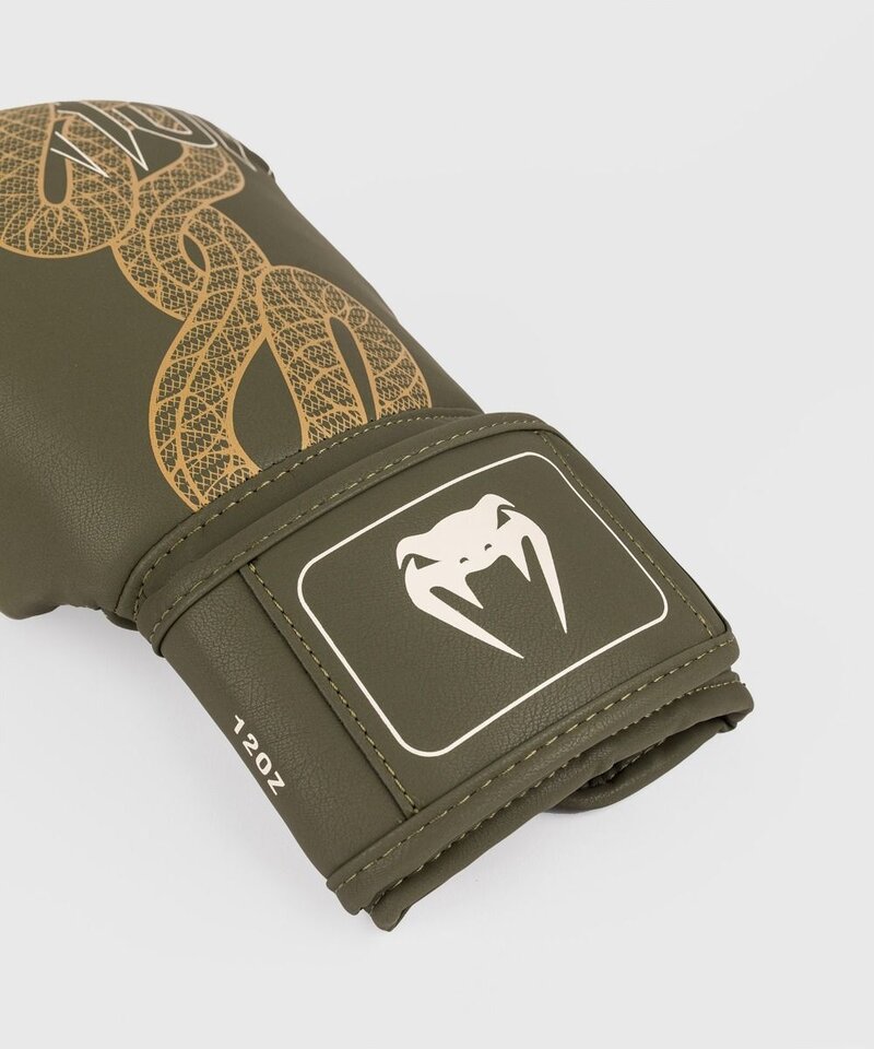 Venum Venum Serpenti Bokshandschoenen Khaki Brons Ivoor