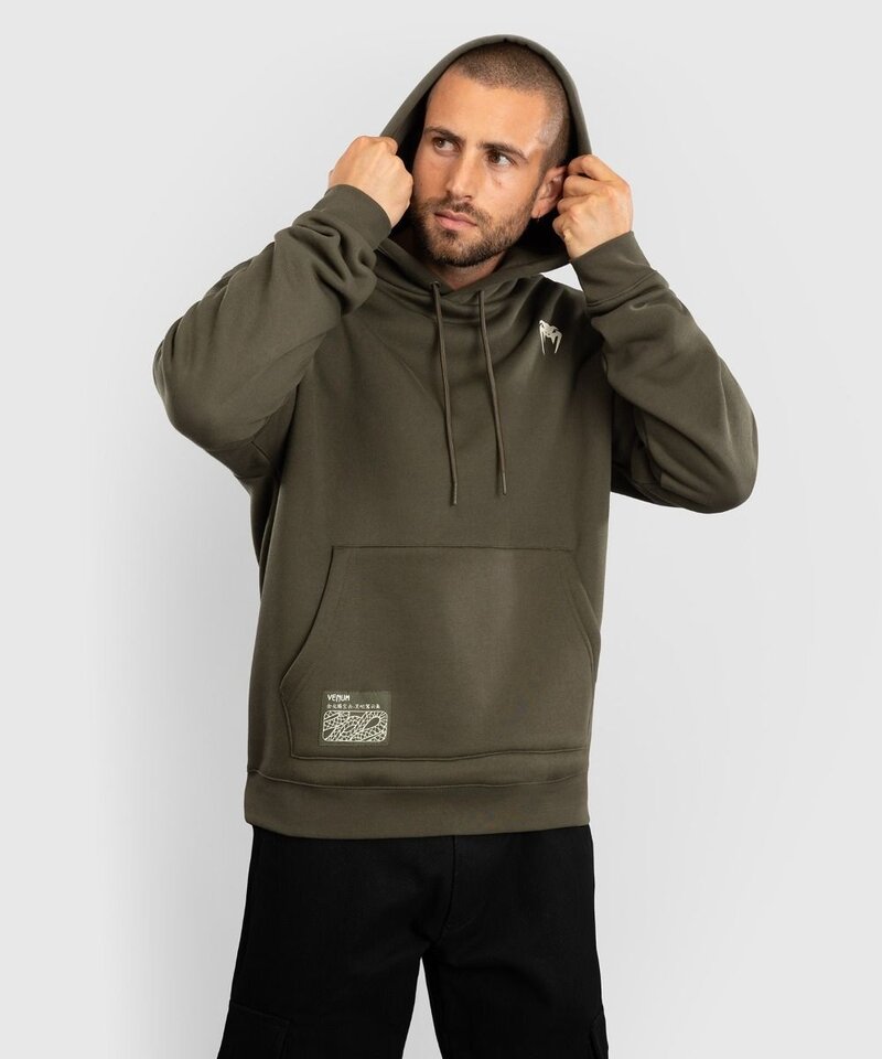 Venum Venum Serpenti Hoodies Kaki Bronze Elfenbein