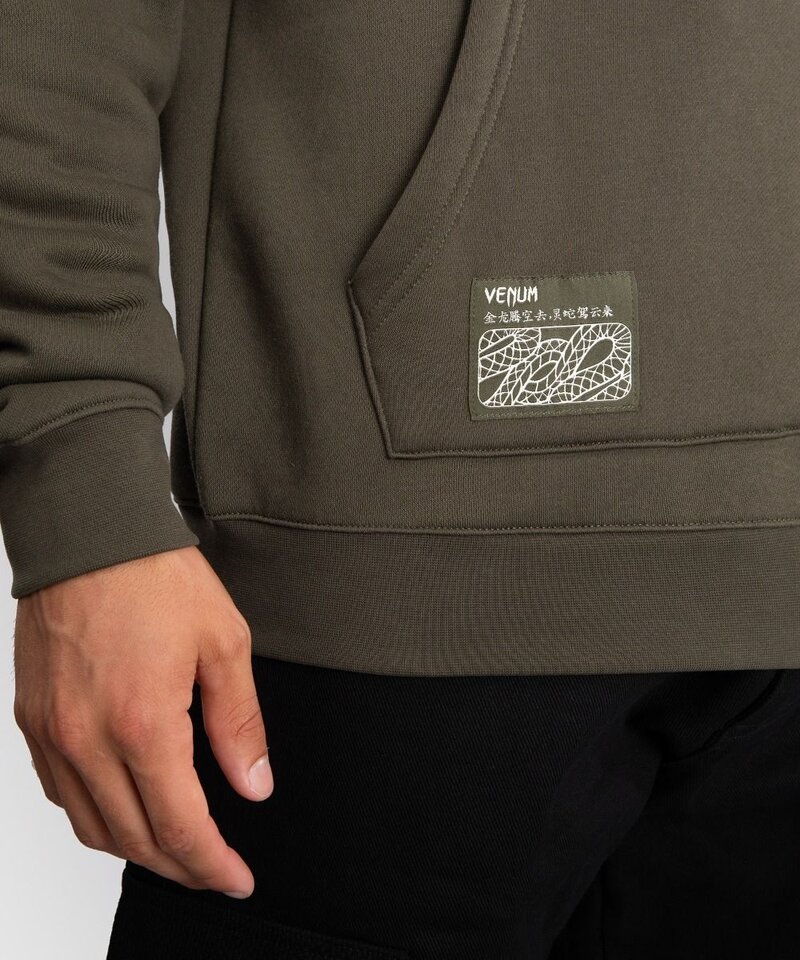 Venum Venum Serpenti Hoodies Kaki Bronze Elfenbein