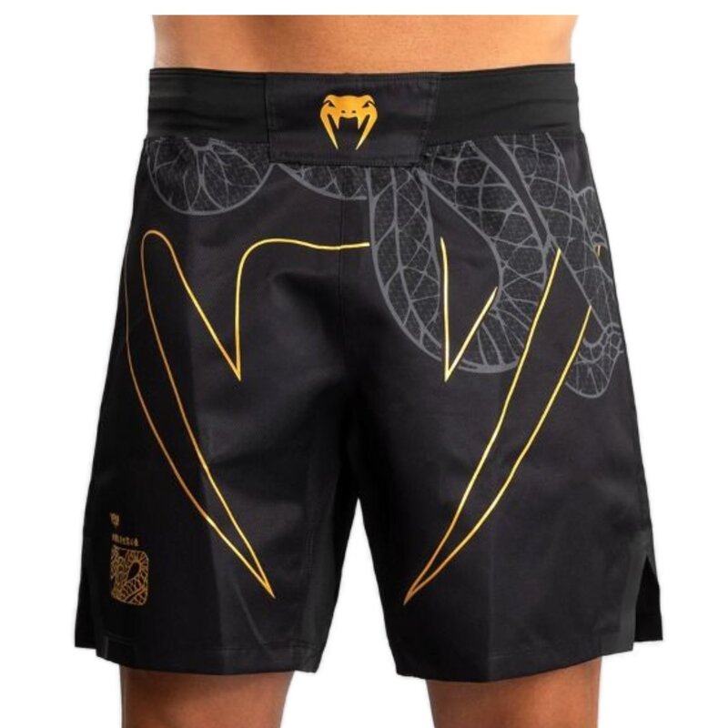 Venum Venum Serpenti Fightshorts Black Silver Gold