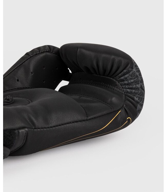 Venum Serpenti Boxhandschuhe Schwarz Silber Gold