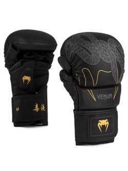 Venum Venum Serpenti Sparring Gloves Black Silver Gold