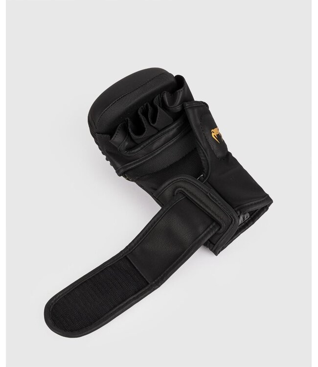 Venum Serpenti Sparringhandschuhe Schwarz Silber Gold