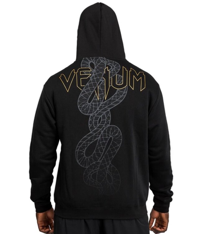 Venum Serpenti Hoodie Schwarz Silber Gold