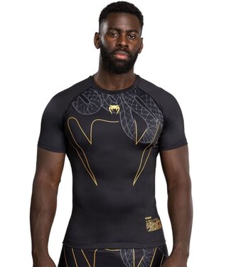 Venum Venum Serpenti Rash Guard Zwart Zilver Goud