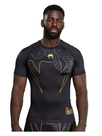Venum Venum Serpenti Rash Guard Schwarz Silber Gold
