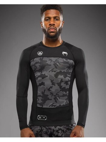 Venum Venum x Polaris L/S Rashguard Zwart Storm Grijs