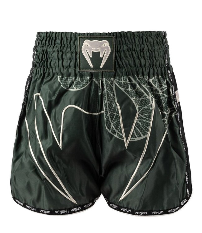 Venum Serpenti Muay Thai Shorts Khaki Bronze Elfenbein