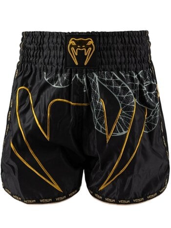 Venum Venum Serpenti Muay Thai Shorts Zwart Zilver Goud