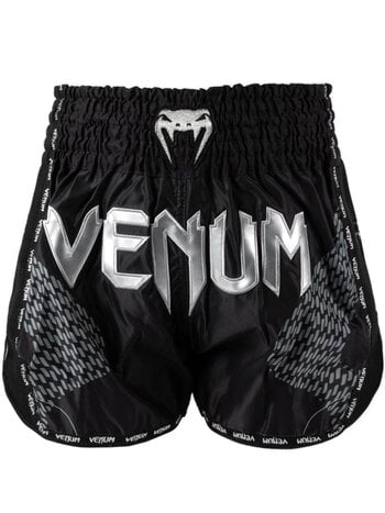 Venum Venum Nexus Muay Thai Kickboks Shorts Zwart Zilver