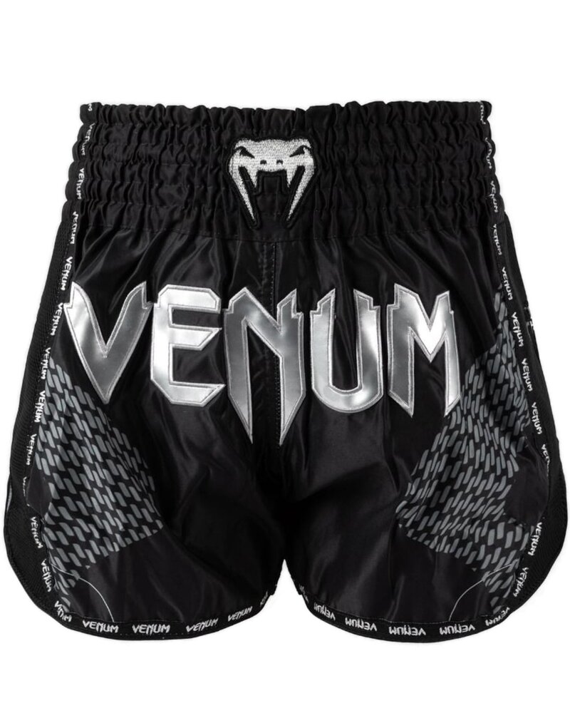Venum Venum Nexus Muay Thai Kickboks Shorts Zwart Zilver